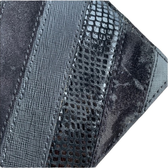 Snake Skin/Suede & Leather MK Wristlet - Picture 8 of 10